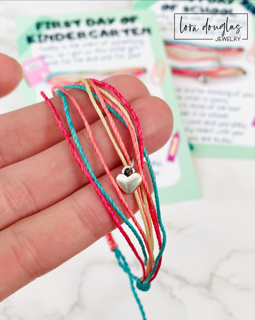 First Day of School, First Day of Kindergarten, Back to School, Bracelet  Set