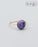 Charoite Gold-Filled Ring, Size 6