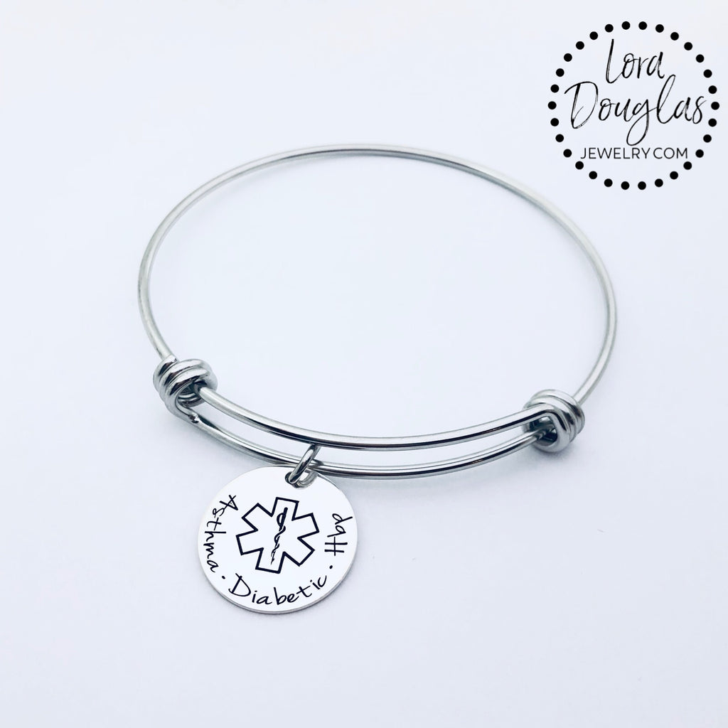 Alex and ani hot sale medical alert bracelet