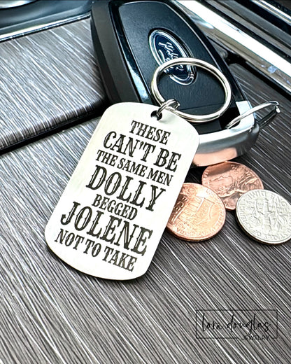 Dolly Parton Fan keychain gift