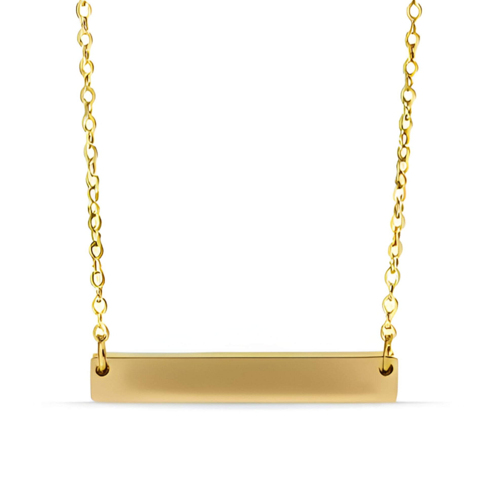 Gold Bar Necklace