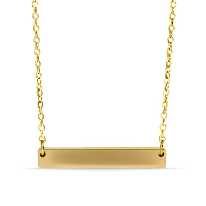 Gold Bar Necklace
