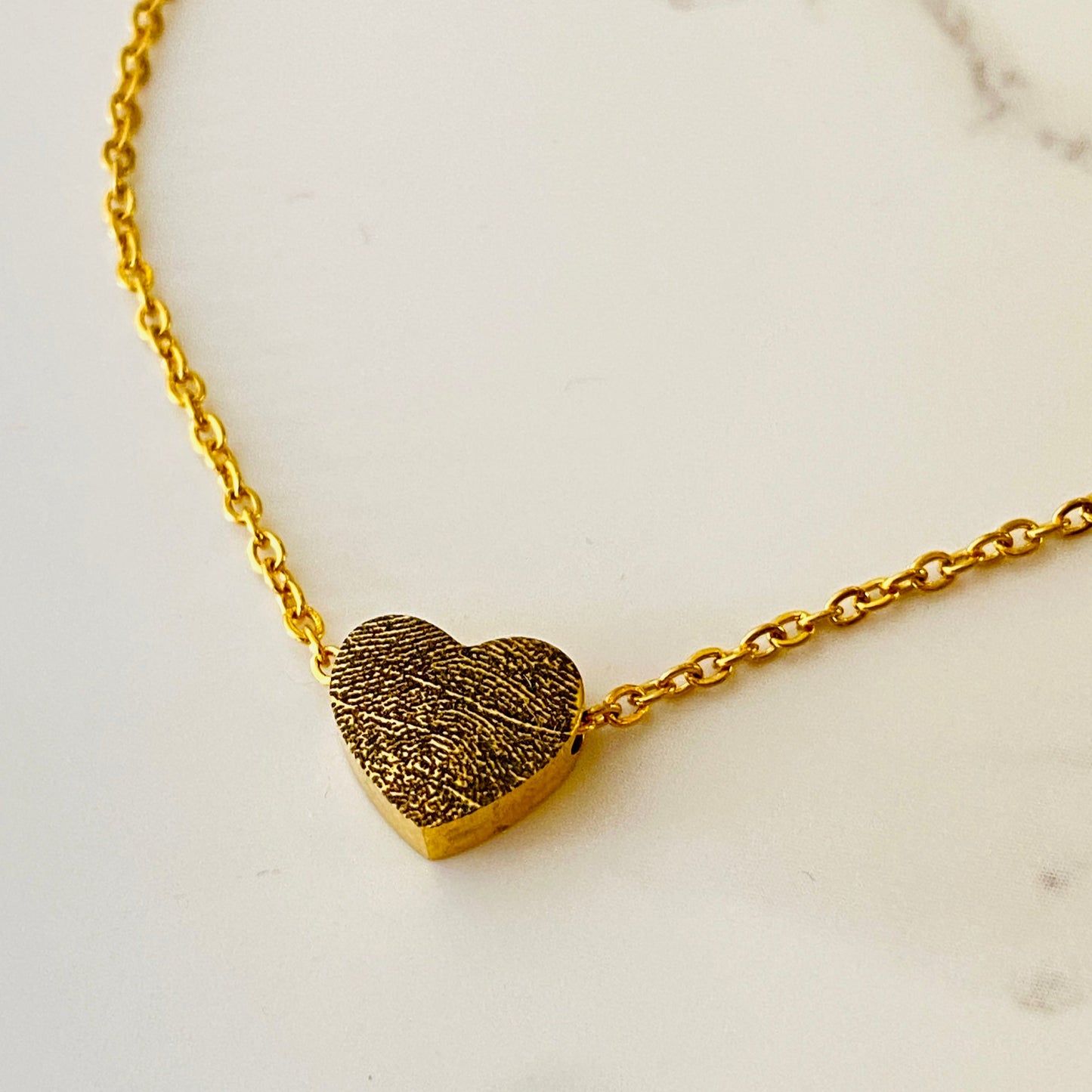 custom fingerprint engraved jewelry