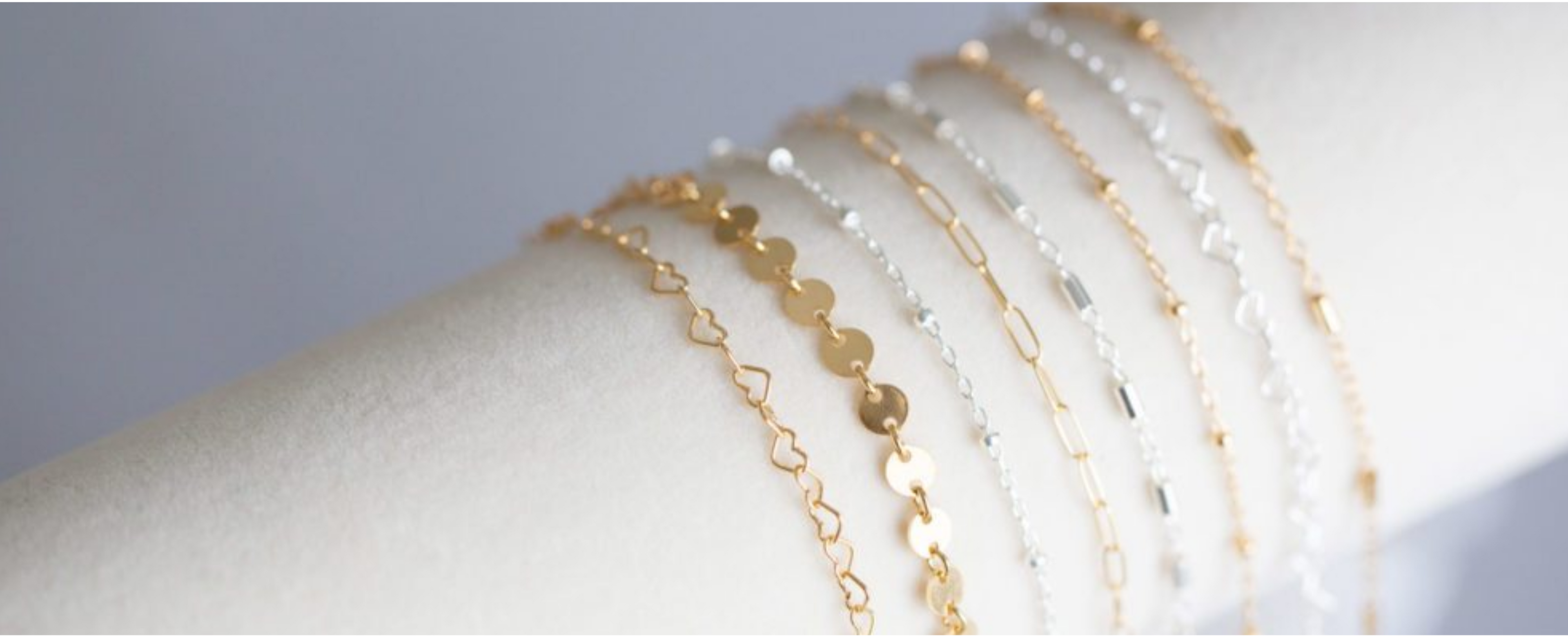 Permanent Jewelry Chains by Lora Douglas Jewelry