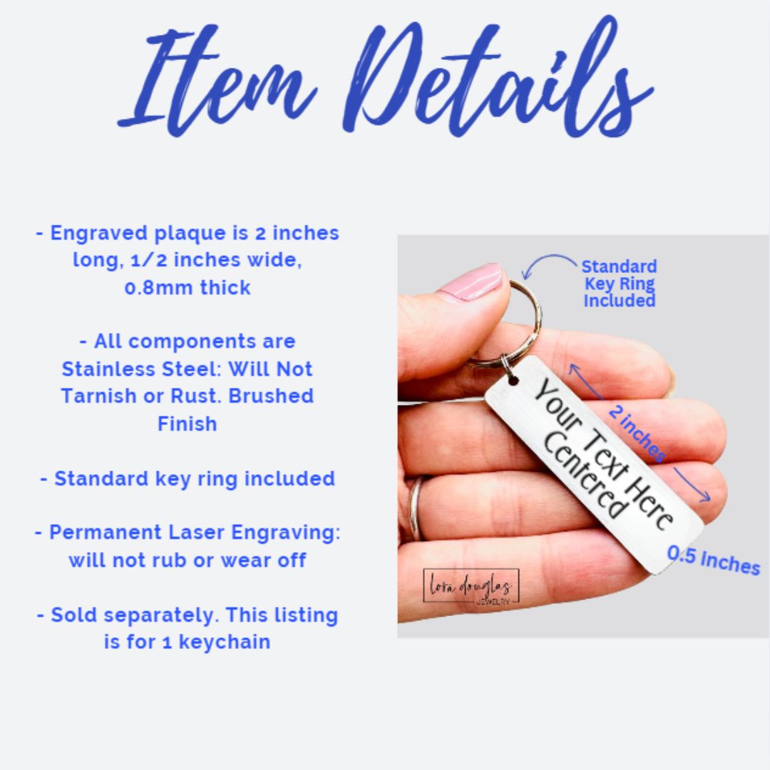 Serenity Prayer Keychain