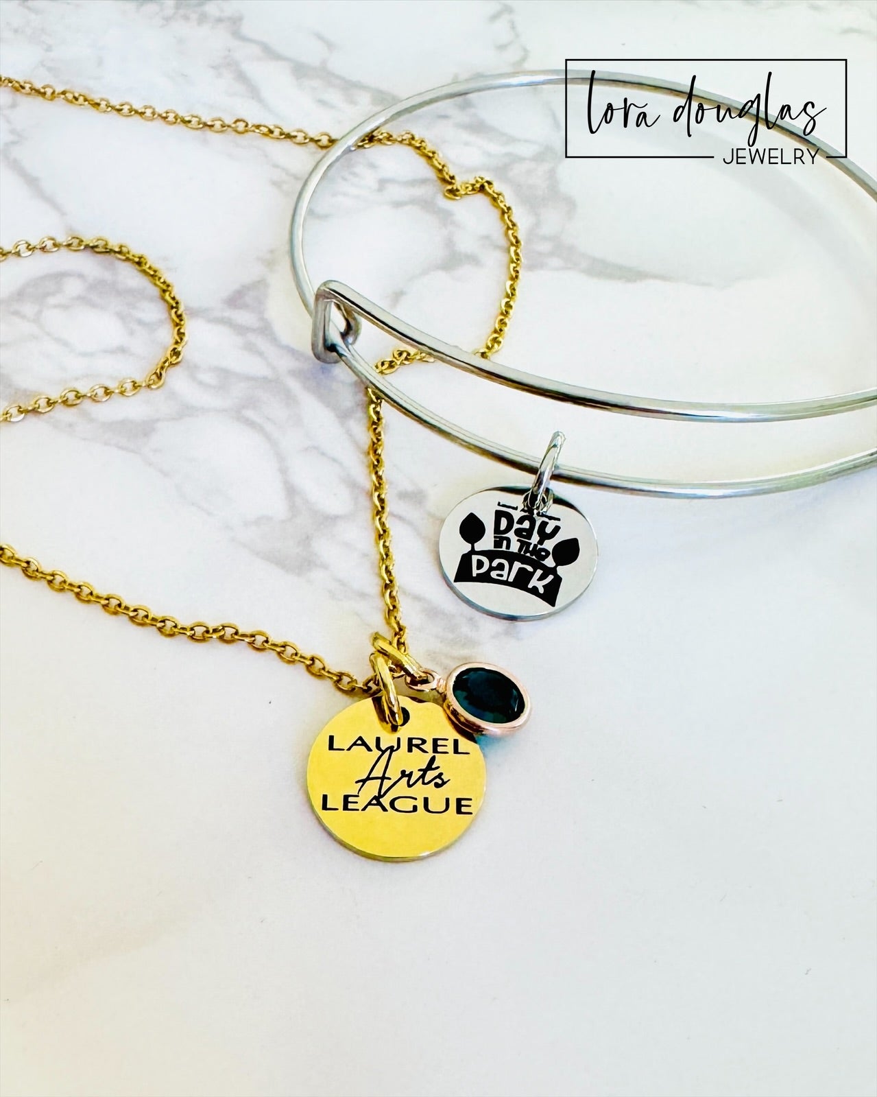 custom logo gold charm necklace custom logo gold charm charm bracelet engraved logo charms