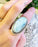 Larimar Cocktail Ring, Sterling Silver