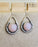 Pink Opal Sterling Silver Earrings