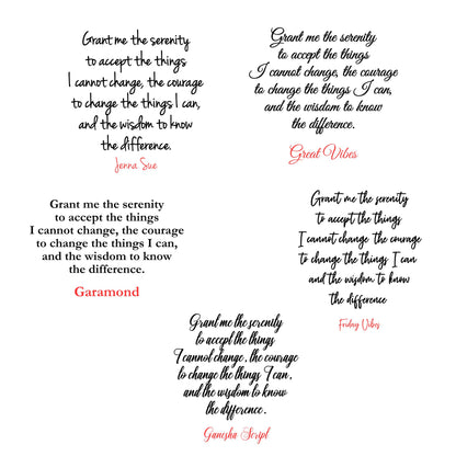 Serenity Prayer Jewelry, Engraved Charm, Necklace, or Bracelet