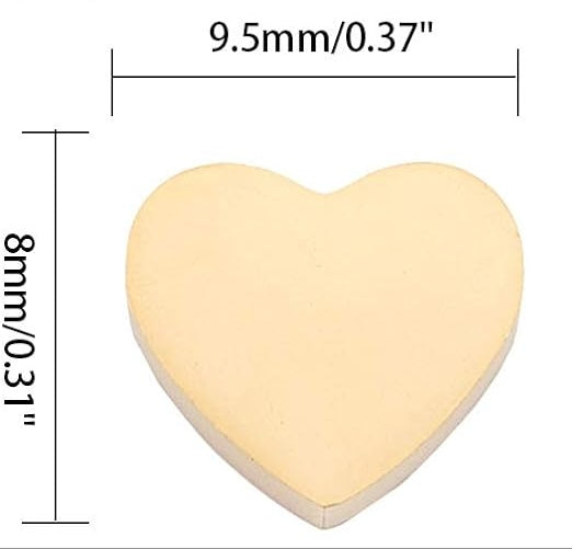 Gold Fingerprint Heart Necklace, Engrave Your Fingerprint