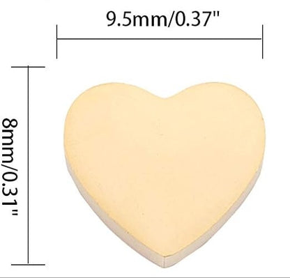 Gold Fingerprint Heart Necklace, Engrave Your Fingerprint