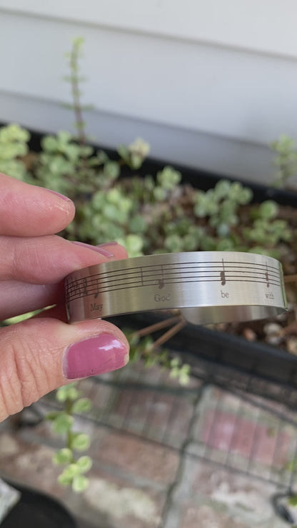 Sheet Music Bracelet, 1/2" Width