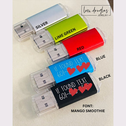 Personalized 32GB USB 2.0 Flash Drive