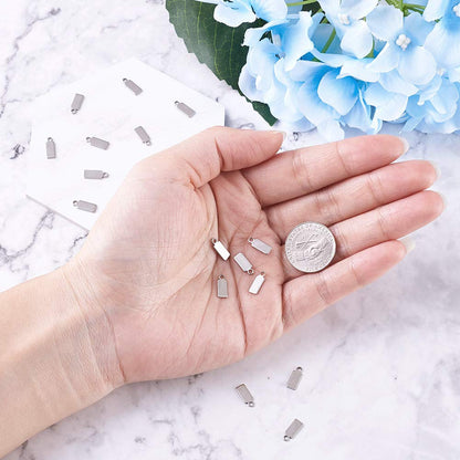 Laser Engraved Logo Tags for Jewelry