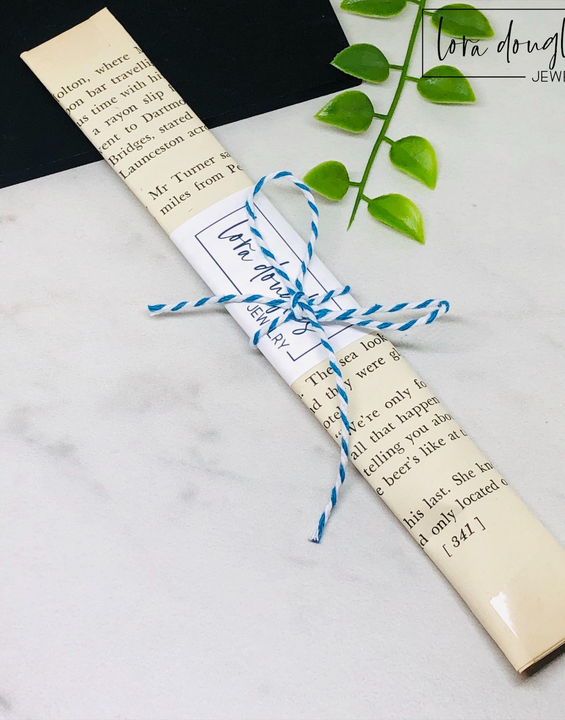 Every Book is a Tardis, Dr. Who Bookmark. Engraved Tassel Bookmark