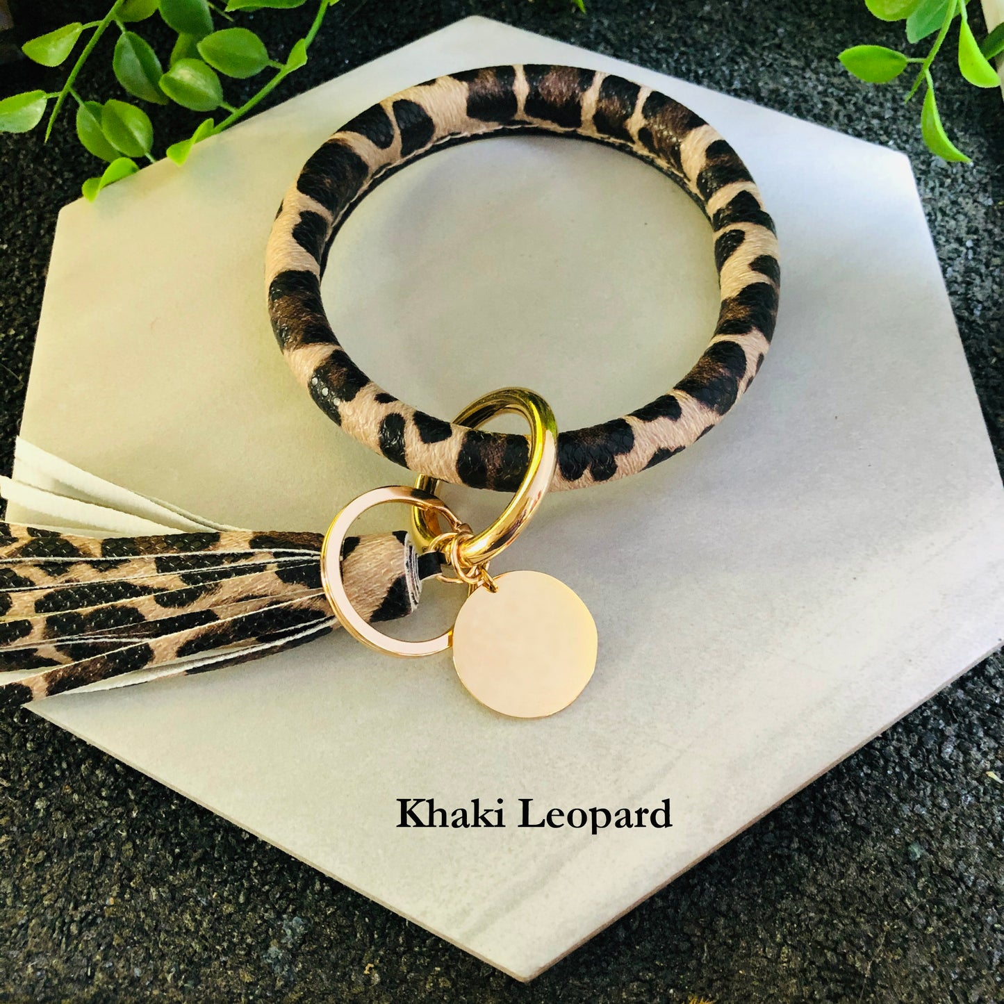 Love This Journey For Me Keychain Bangle Bracelet