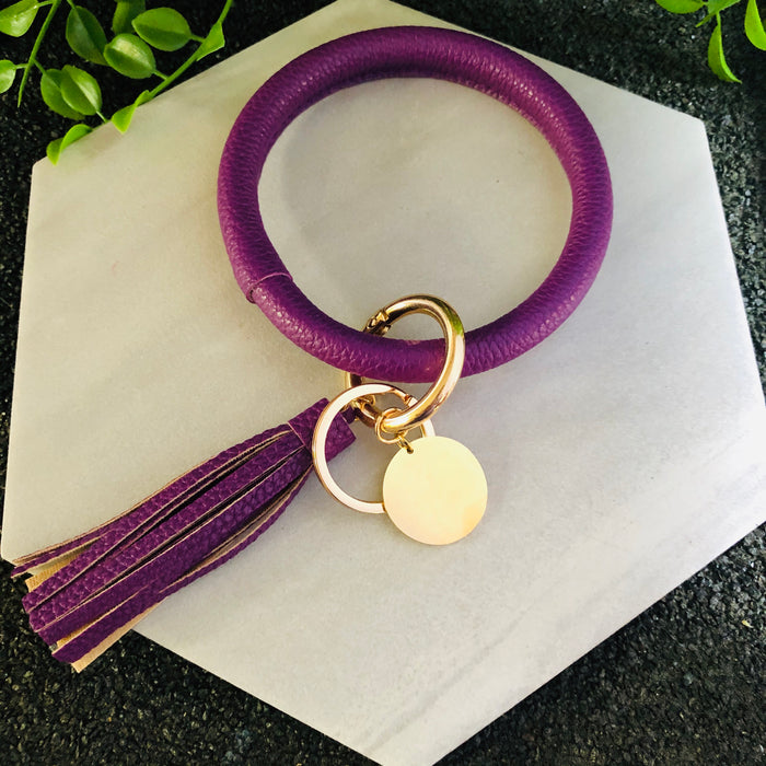 Love This Journey For Me Keychain Bangle Bracelet