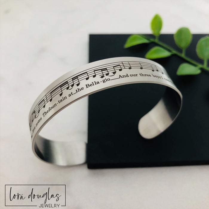 Music Note and Treble Clef Bracelet • Prince Music Company