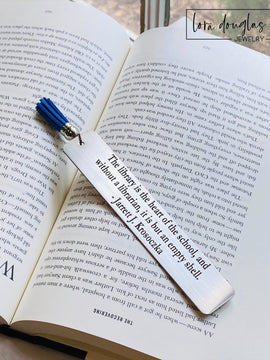 The Library Is The Heart of the School..., Tassel Bookmark