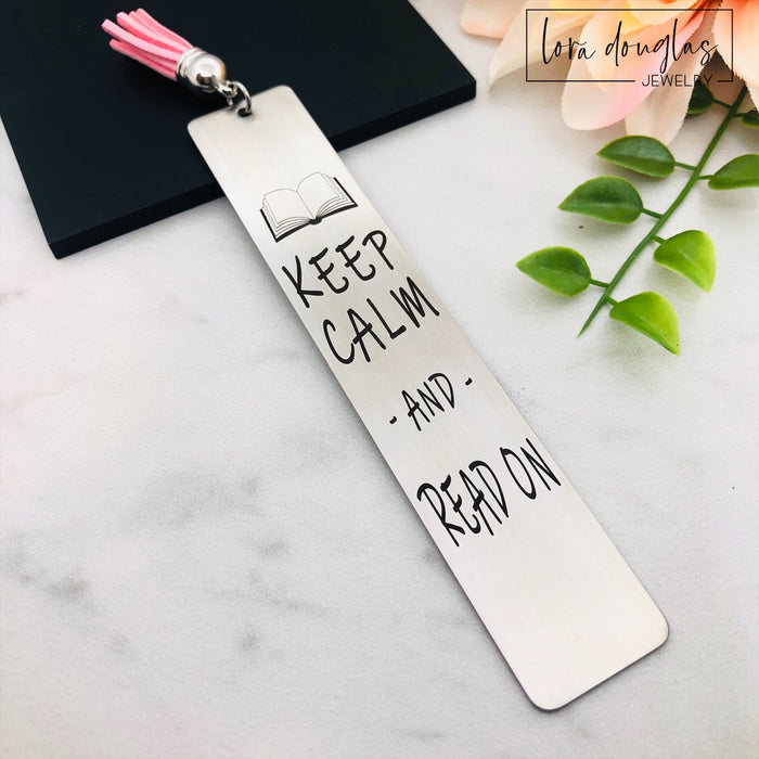 Keep Learning Bookmark Keep Calm And Read Bookmark