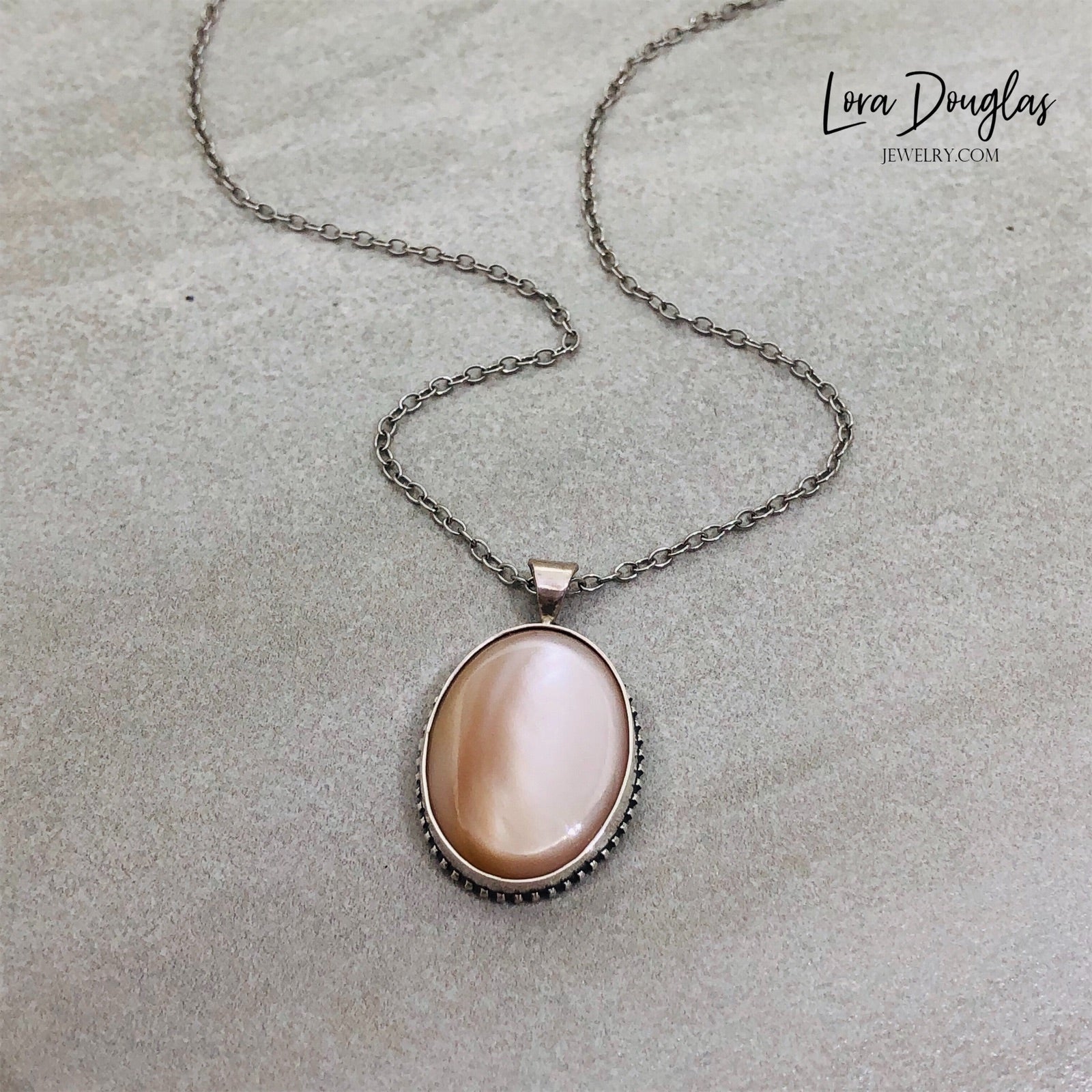 Peach Moonstone Jewelry