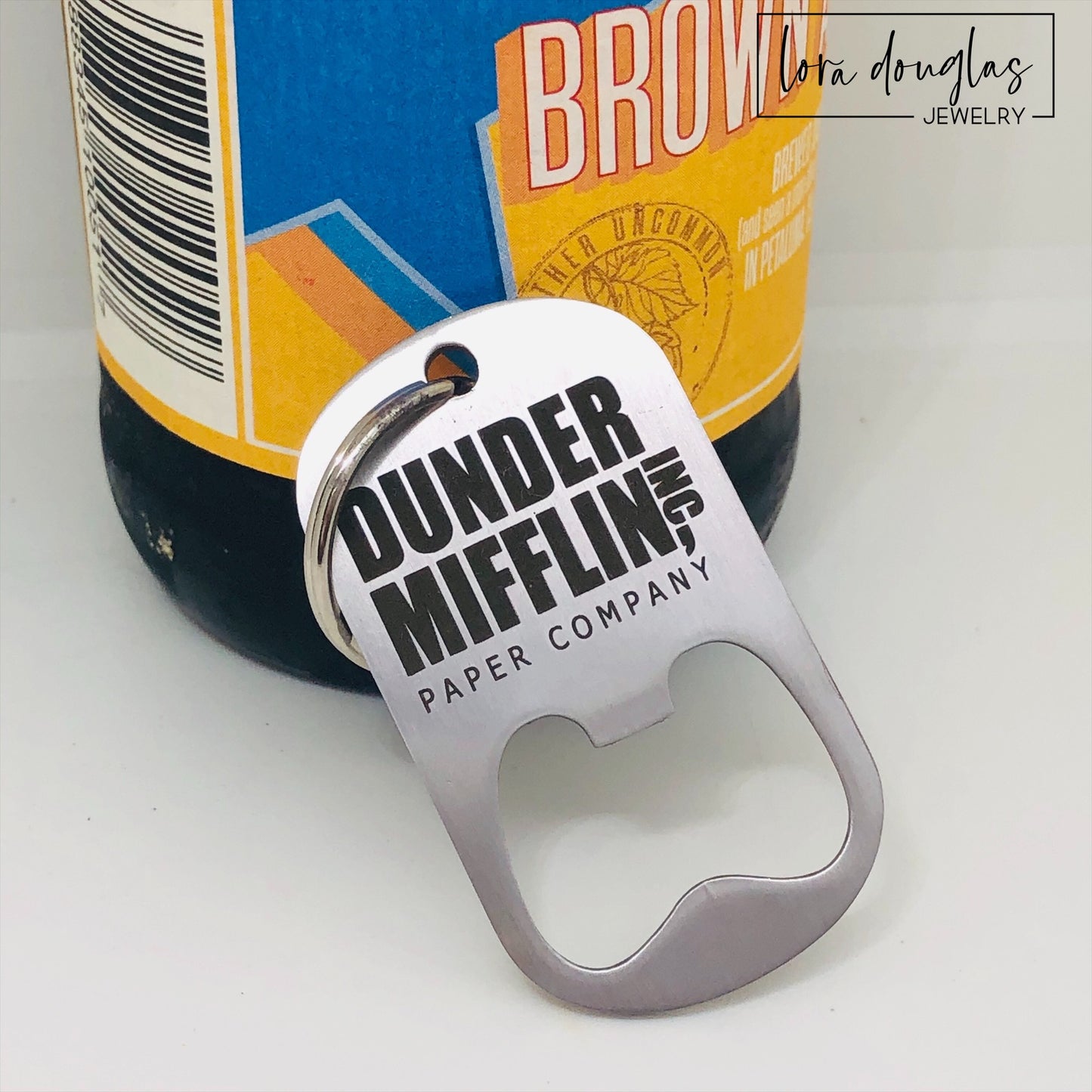 Dunder Mifflin Paper Company Bottle Opener Keychain