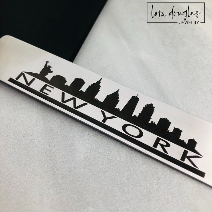 New York City Skyline Tassel Bookmark