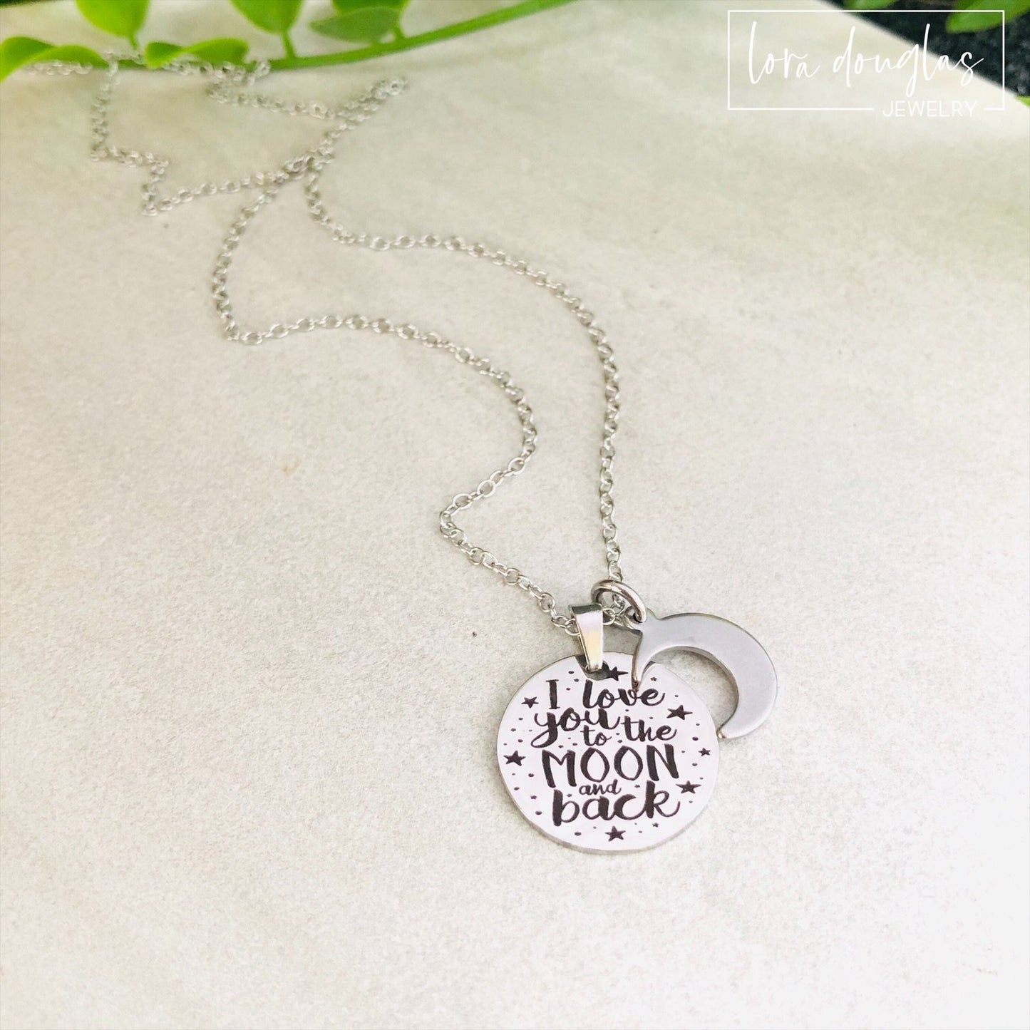 I Love You to the Moon and Back Necklace