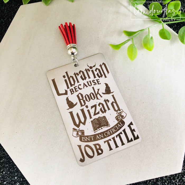 Librarian Bookmark, Harry Potter Bookmark