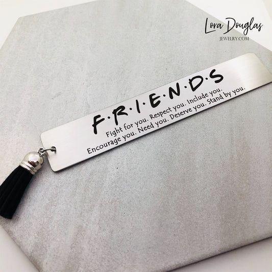 Friends, Tassel Bookmark