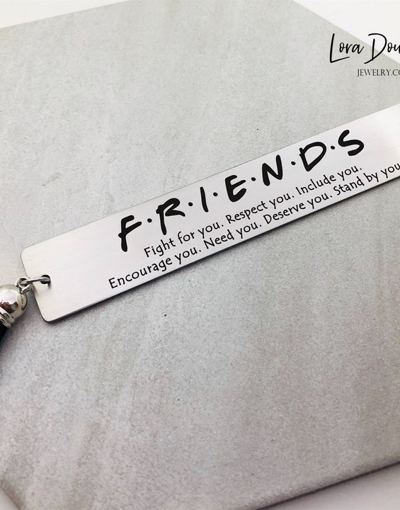 Friends, Tassel Bookmark