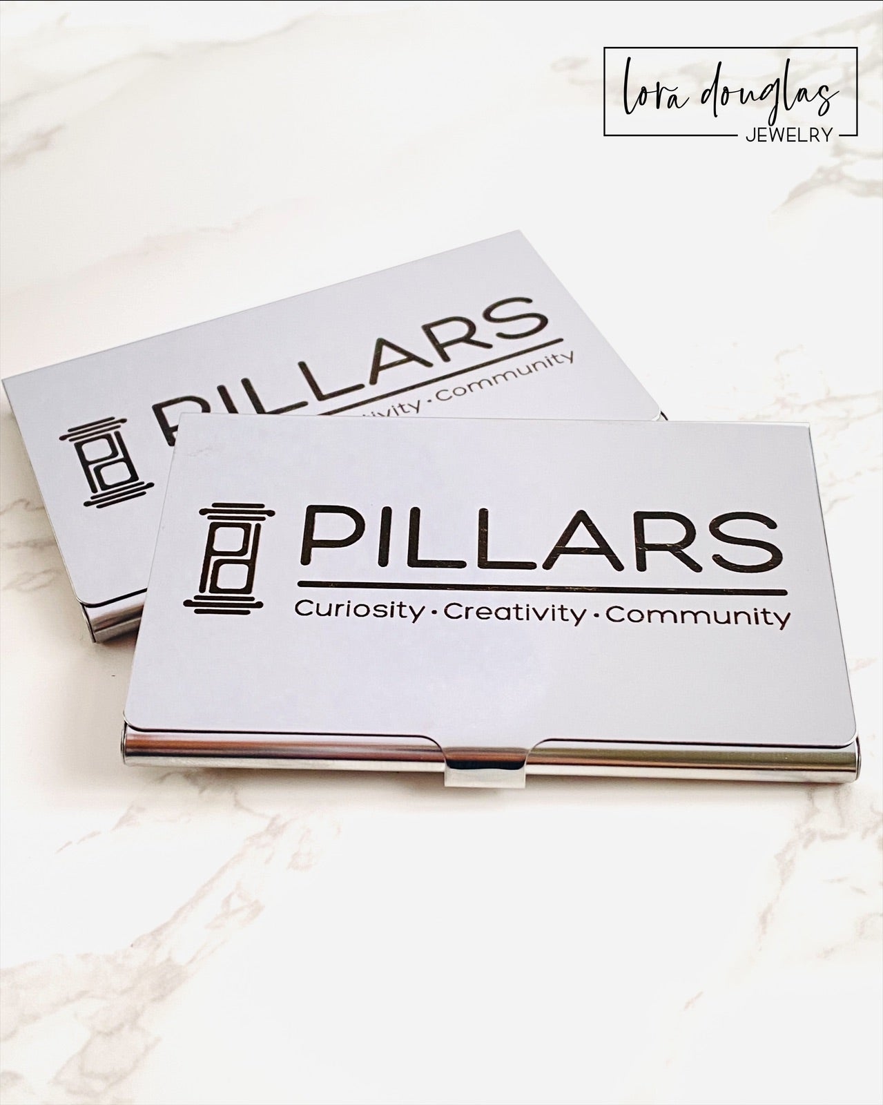 Engraved Business Card Holder