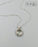 Faceted Green Amethyst (Prasiolite) Gemstone Pendant Necklace, Sterling Silver
