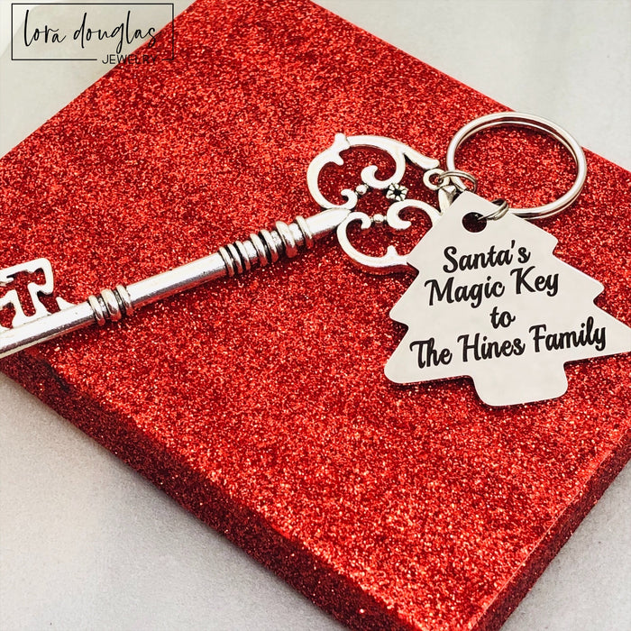 santa key, christmas key, magic key