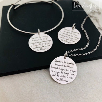 Serenity Prayer Jewelry